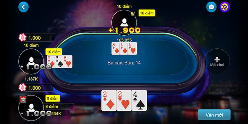 Chiến lược chơi bài 3 cây online hiệu quả tại GO88