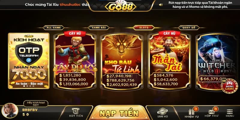 Giới thiệu về Nổ hũ Go88