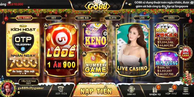 Lợi ích khi chọn Go88 uy tín làm đối tác cá cược