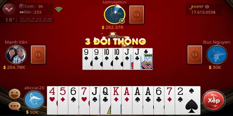 Những chiến thuật cơ bản trong mẹo đánh bài tiến lên