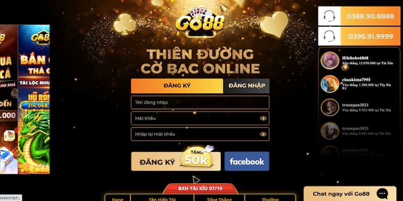 Quy trình xác thực trang GO88 chính thống
