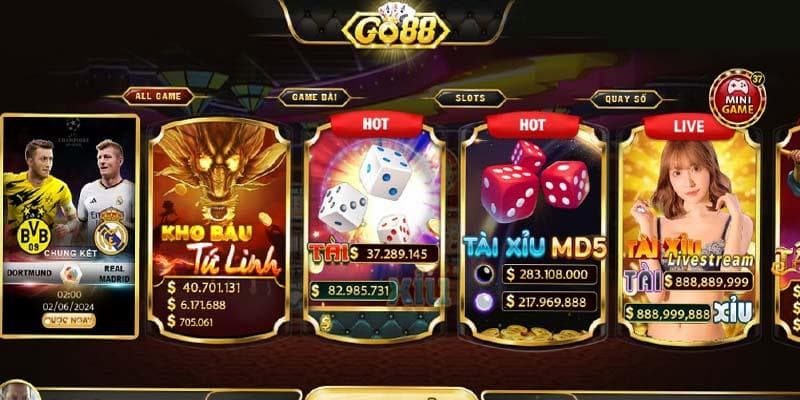 Tại sao làm giàu GO88 lại là lựa chọn hấp dẫn?