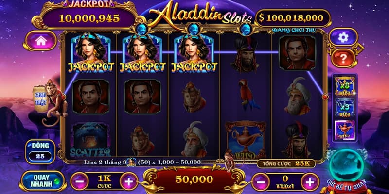 Tại sao nổ hũ aladdin wishes lại được yêu thích tại Go88?