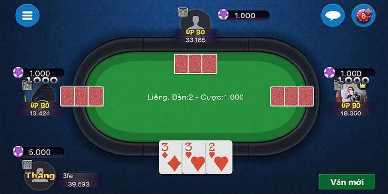 Tầm quan trọng của up bỏ bài trong liêng trong chiến thuật chơi